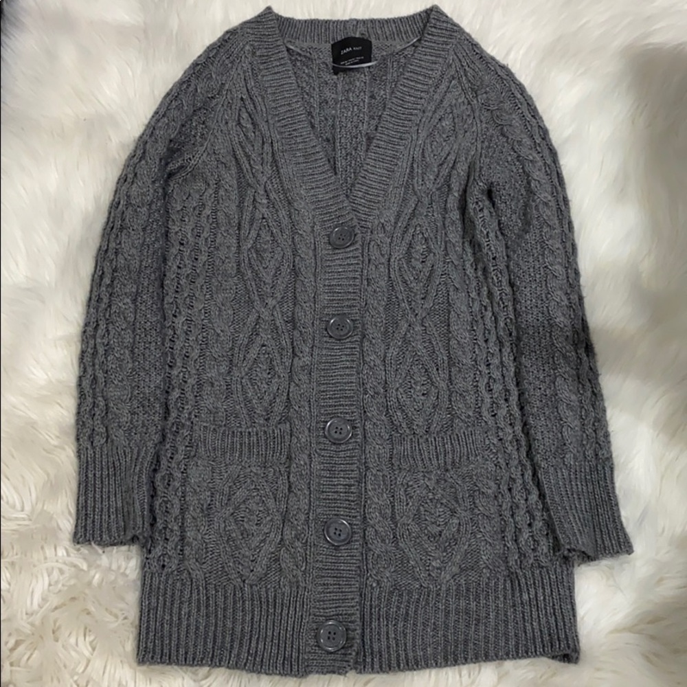 Zara Knit Button Cardigan